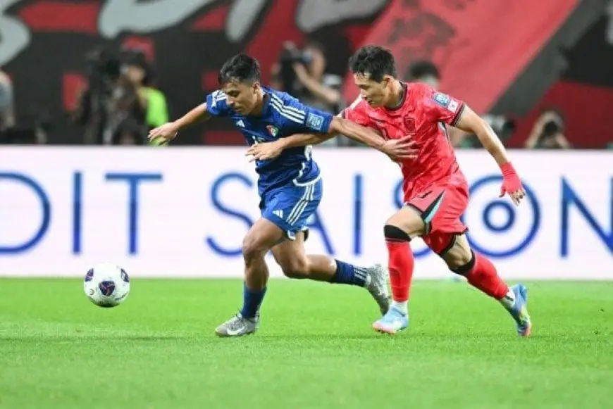 فضيحة ضد كوريا الجنوبية! فشل منتخب الكويت في تصفيات كأس العالم وخسر بشكل مذل