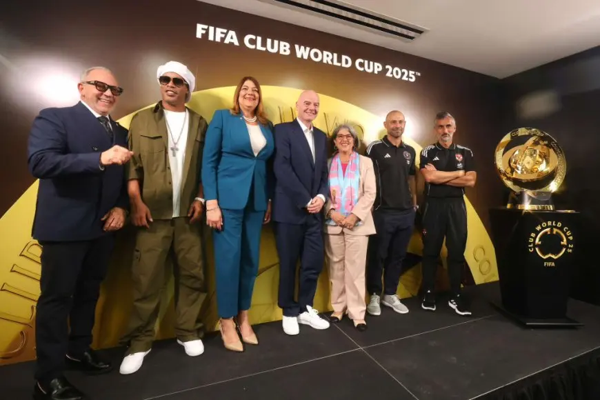 بالصور: الأهلي يشارك في حدث مميز بحضور إنفانتينو قبل انطلاق كأس العالم للأندية!