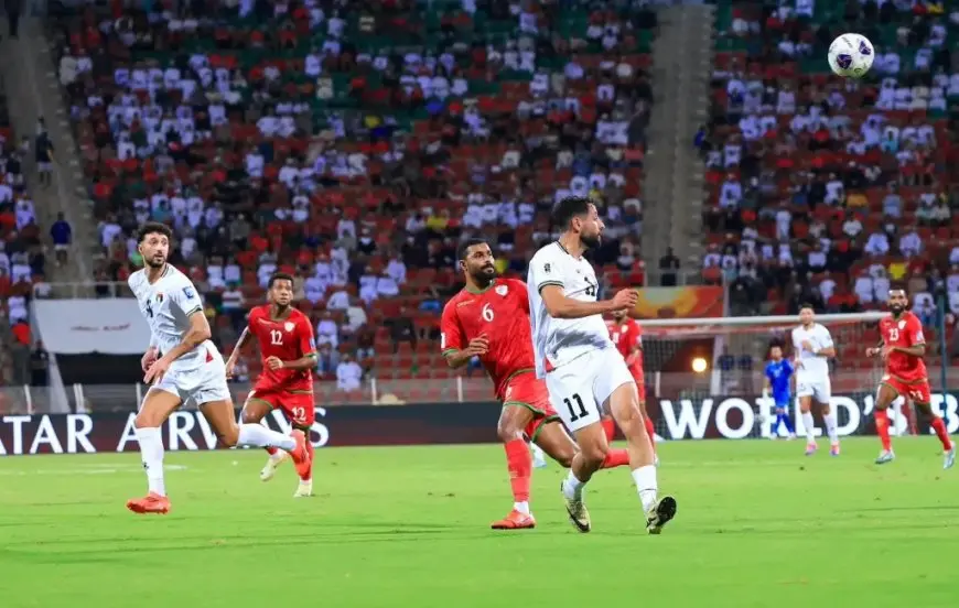 عمان تحطم آمال فلسطين وتتأهل إلى ملحق تصفيات كأس العالم!
