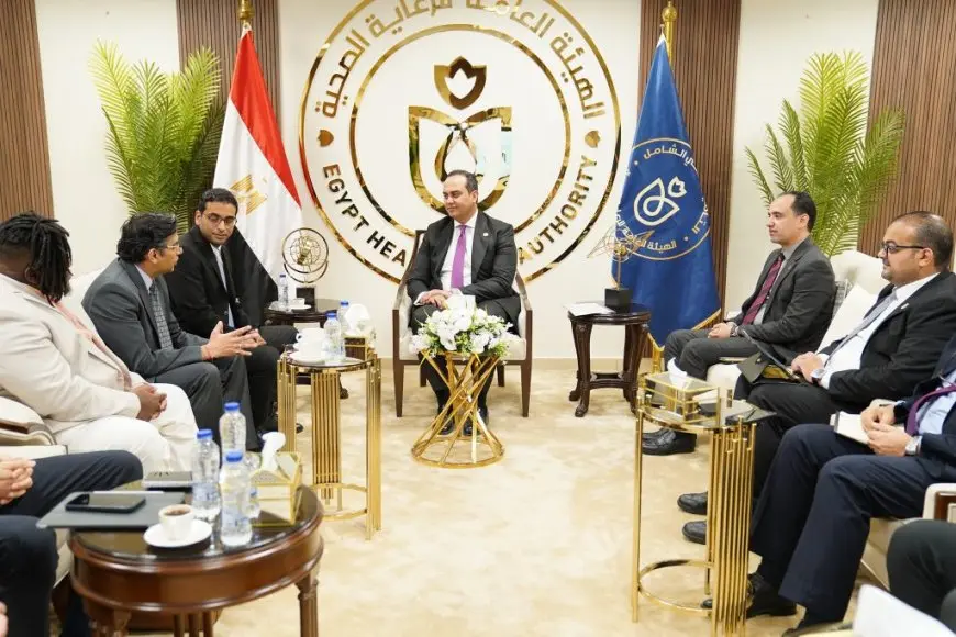 “رئيس الرعاية الصحية يستكشف فرص التعاون مع قيادات شركة روش في مجال تبادل الخبرات!”