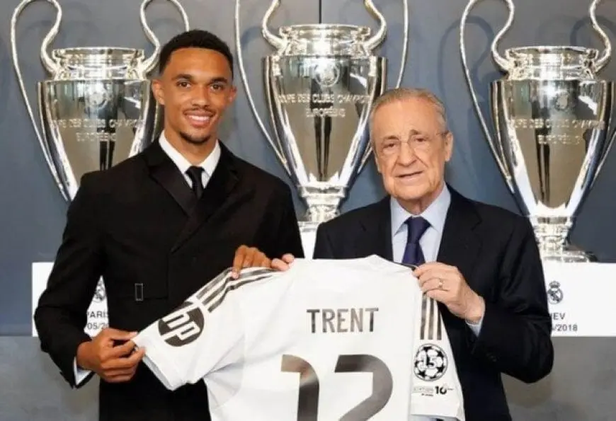 أرنولد يبهر الجميع بمهارته في الإسبانية خلال تقديمه لريال مدريد!