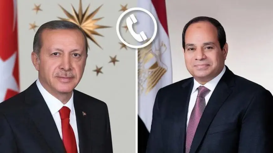 الرئيس السيسي ونظيره التركي يطالبان بوقف الأعمال العسكرية فورًا!