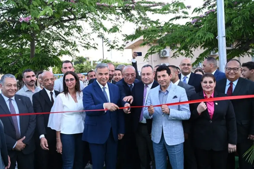 وزير الرياضة ومحافظ الإسكندرية يحضران مؤتمر صحفي خاص ببطولة البادل الدولية!
