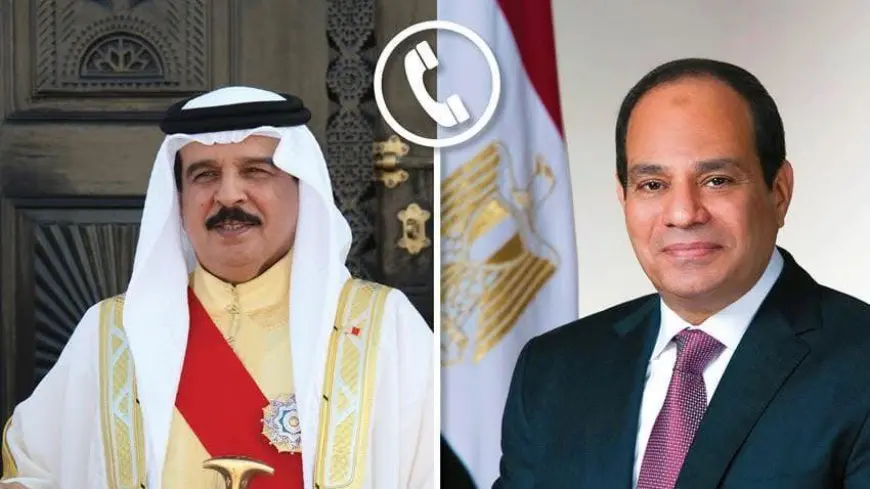 الرئيس السيسي وملك البحرين يكشفان عن قلق كبير بسبب التصعيد بين إسرائيل وإيران!