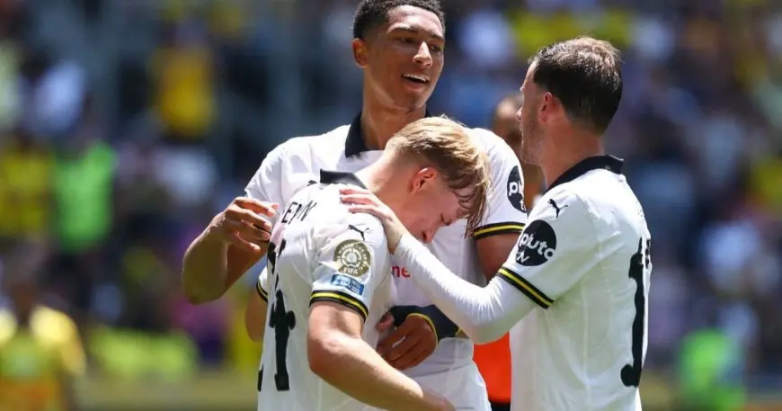 بوروسيا دورتموند يثبت قوته بفوز مثير على صنداونز بنتيجة 4-3!