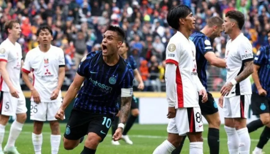 إنتر ميلان يفوز بشكل مثير على أوراوا في مباراة حماسية في كأس العالم للأندية!