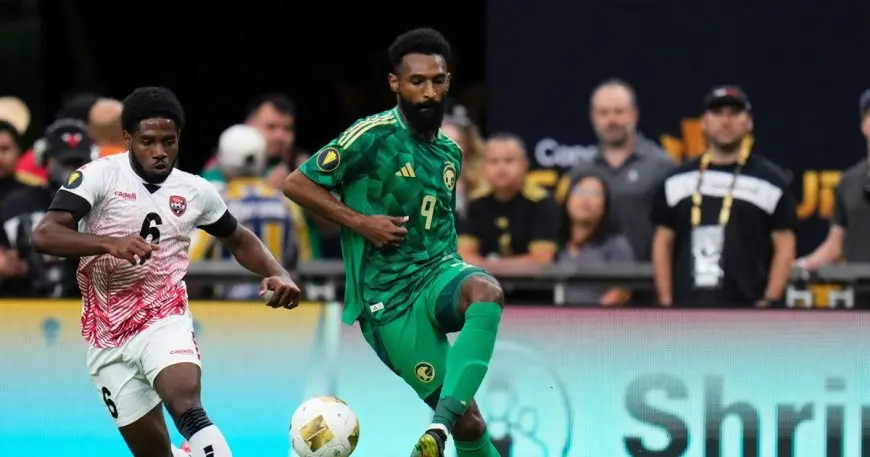 ترينيداد وتوباغو تسحق السعودية وتفوز بالكأس الذهبية في الشوط الأول!