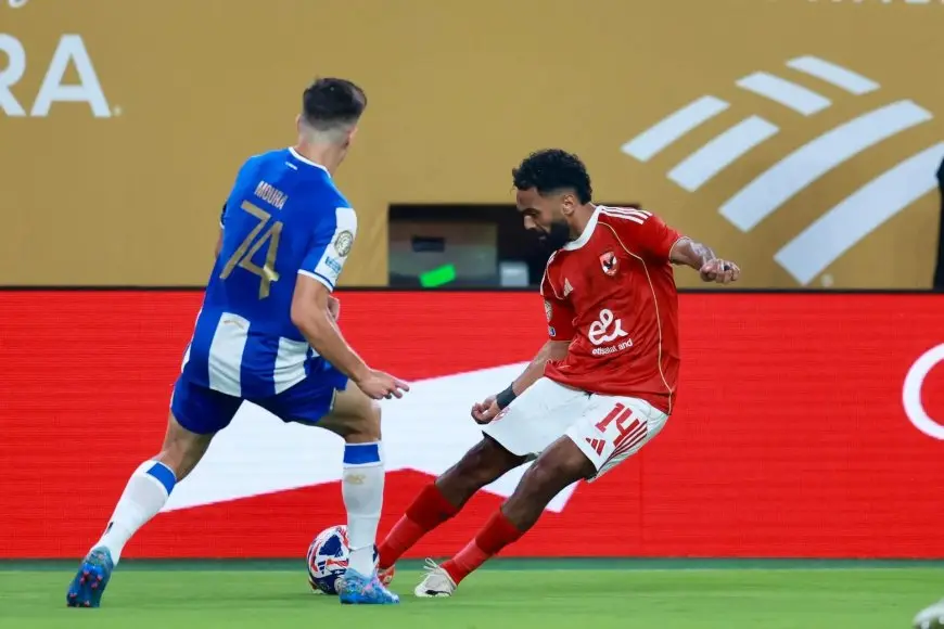 الشحات يكشف عن سبب التعادل مع بورتو ويوجه الشكر لجماهير الأهلي
