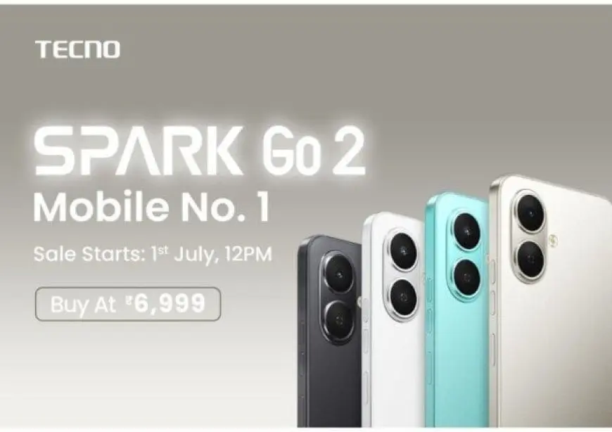 تعرف على هاتف تكنو الجديد الذي سيحطم الأسعار: Spark Go 2!