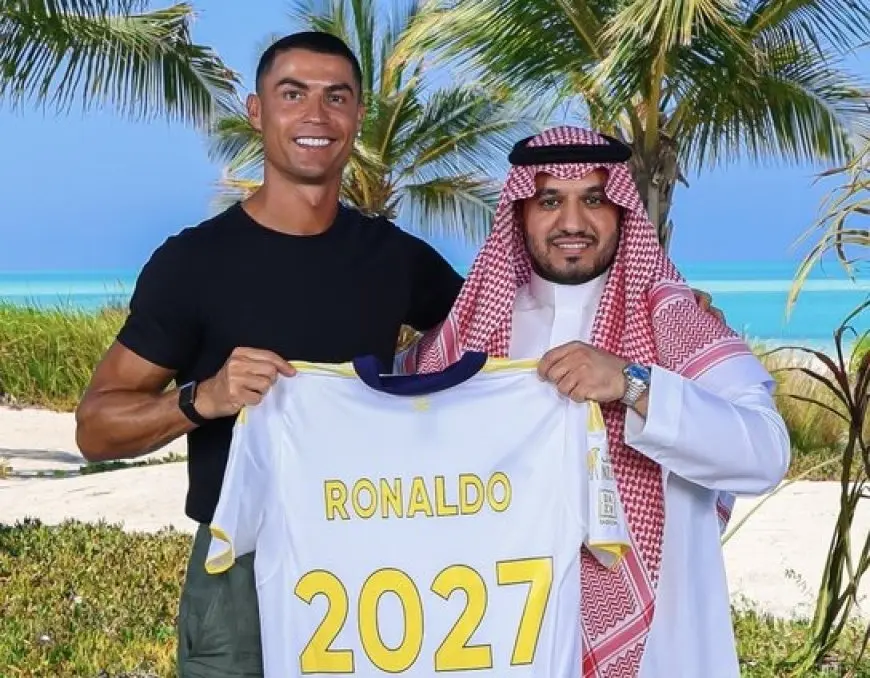 كريستيانو رونالدو يكشف عن مشاعره بعد تمديد تعاقده مع النصر السعودي!