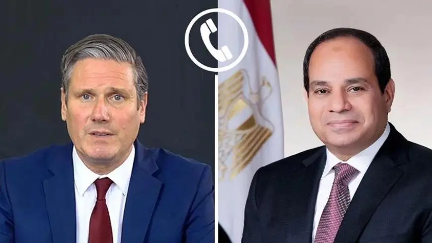 الخبر الحصري: الرئيس السيسي يتحدث هاتفيا مع رئيس الوزراء البريطاني ويبحثان سبل التعاون
