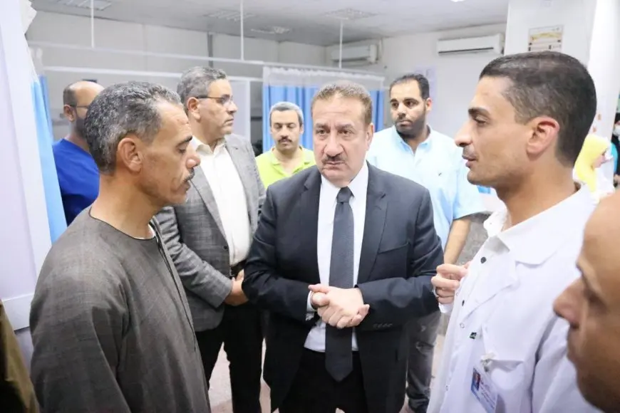 مفاجأة: محافظ المنوفية يزور ضحايا حادث الطريق الإقليمي!
