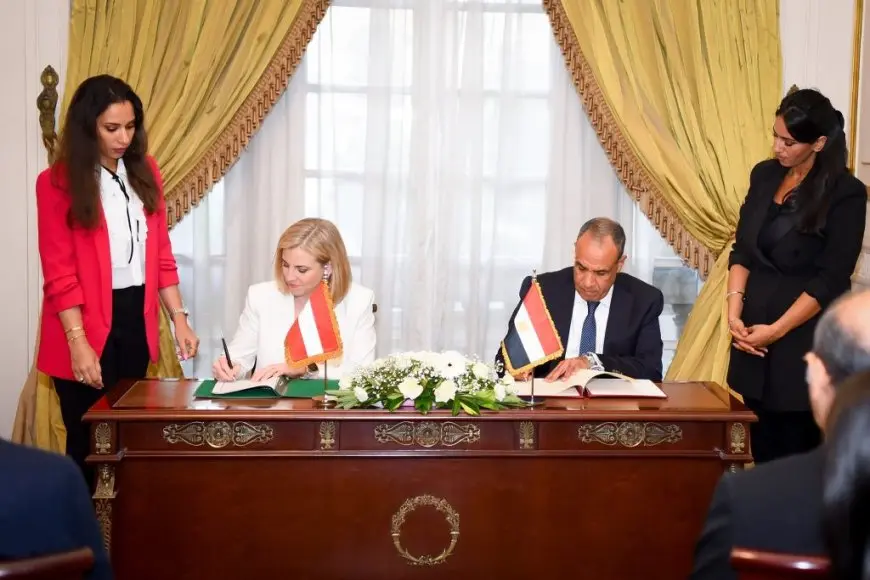 وزير الخارجية في محادثات حاسمة مع نظيرته النمساوية لتعزيز العلاقات الثنائية!