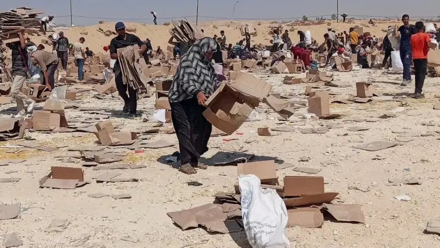 كارثة في غزة: الجوع يجتاح والمساعدات تُوزع وسط الفوضى