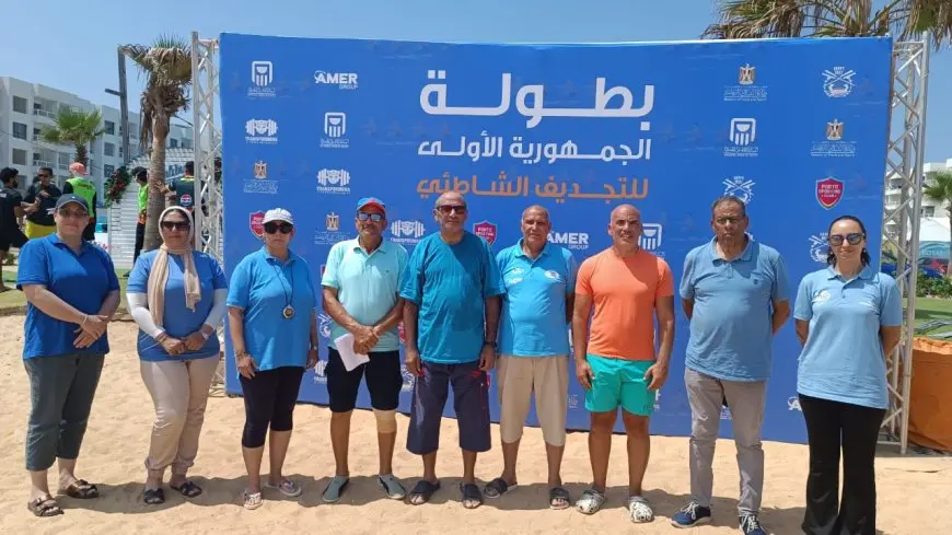 شريف القماطي يتحدث عن المنافسات الشرسة في بطولة التجديف الشاطئي ببورسعيد – لا تفوتوا تفاصيل!