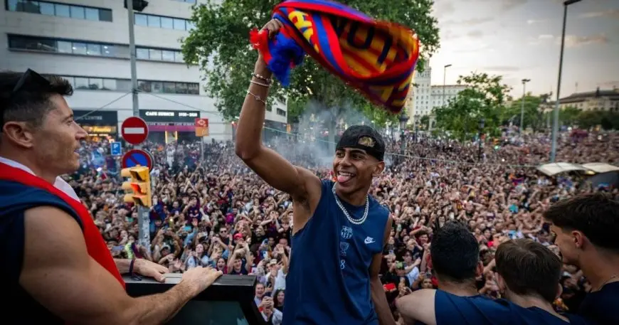 مفاجأة مذهلة: ما فعل نجم برشلونة لامين يامال في عيد ميلاده الـ18؟