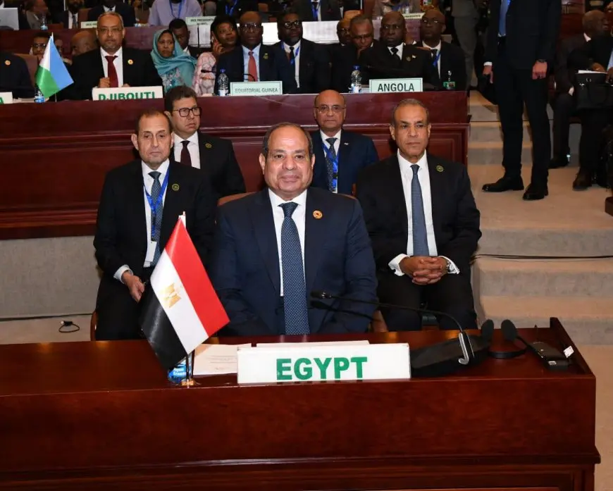 نجاح باهر! كلمة الرئيس السيسي تحظى بإعجاب الجميع في قمة الاتحاد الأفريقي
