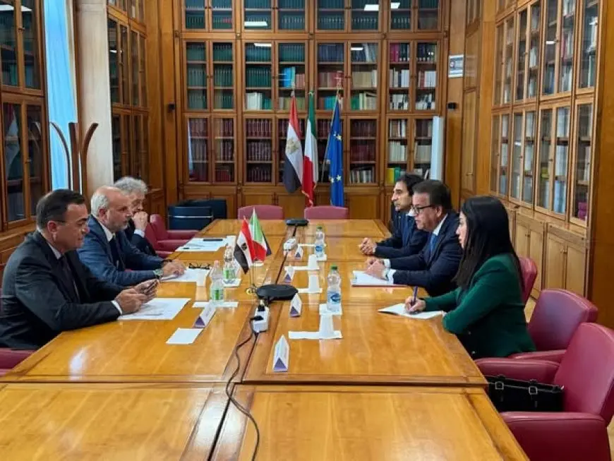 وزير الصحة يبحث مع نظيره الإيطالي سبل تعزيز التعاون في مجالات الصحة!