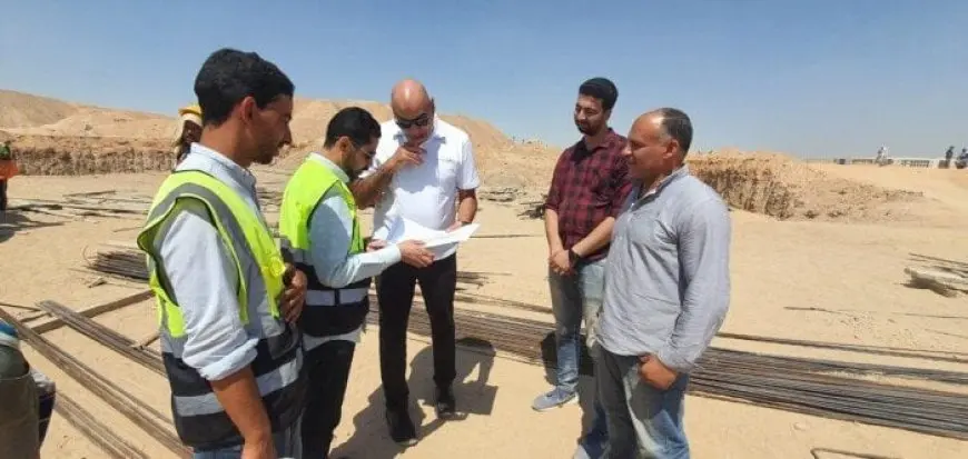 هشام نصر يزور فرع أكتوبر ويفتتح مشروع ملاعب كرة القدم!