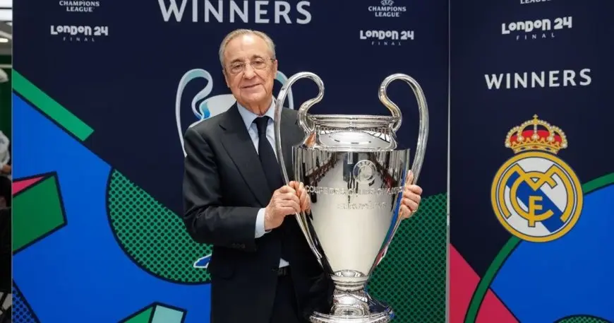 “فلورنتينو بيريز: سرد 25 عاماً من النجاحات والإبداع في ريال مدريد!”