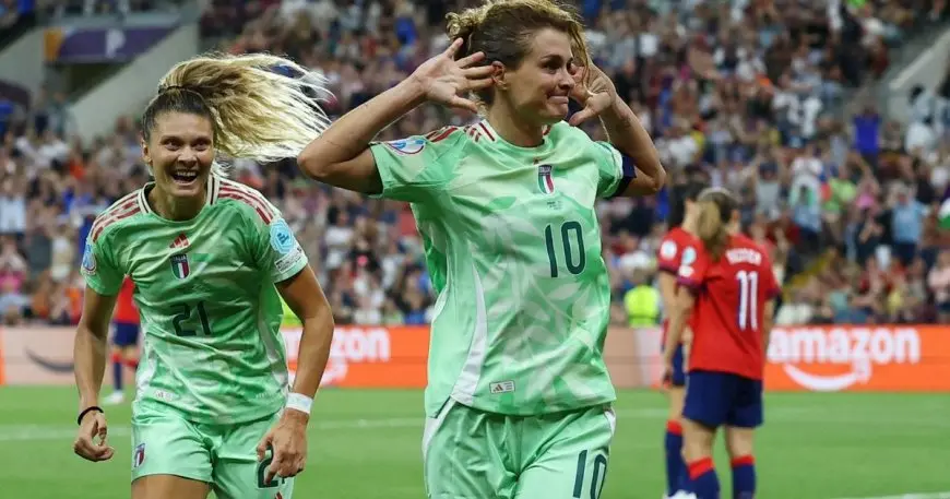 بعد انتظار 28 عامًا.. نساء إيطاليا يبهرن في نصف نهائي اليورو