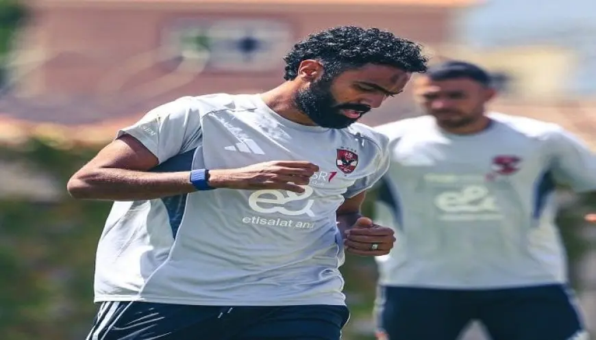بالصور: عودة النجم الشحات إلى تدريبات الأهلي تثير الجدل!