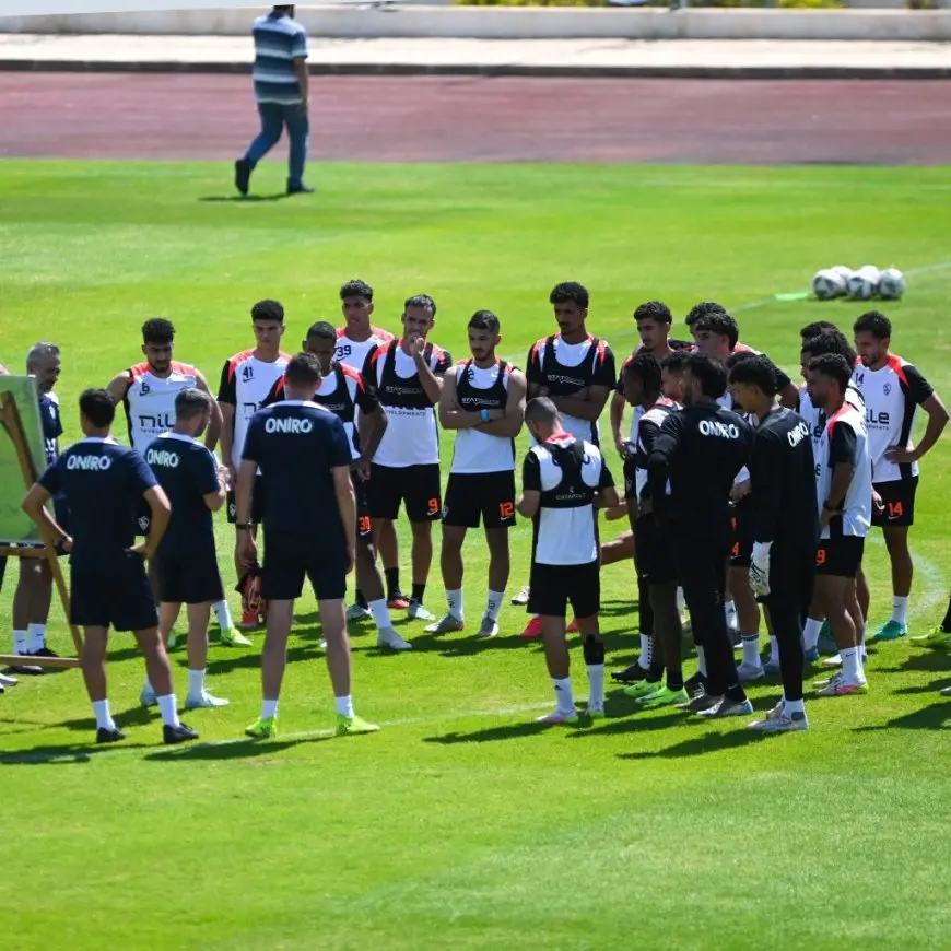 مشاهد حصرية من تدريبات الزمالك في العاصمة الإدارية! ستصدمك الصور!