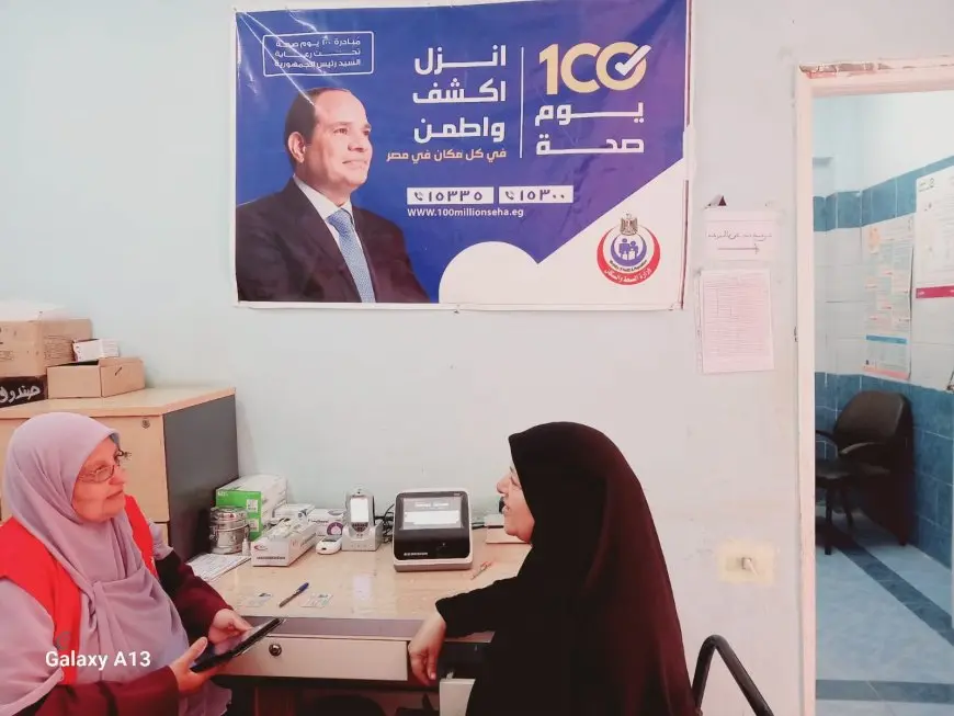 صحة: حملة 100 يوم تقدم أكثر من 12 مليون خدمة طبية مجانية في 8 أيام!