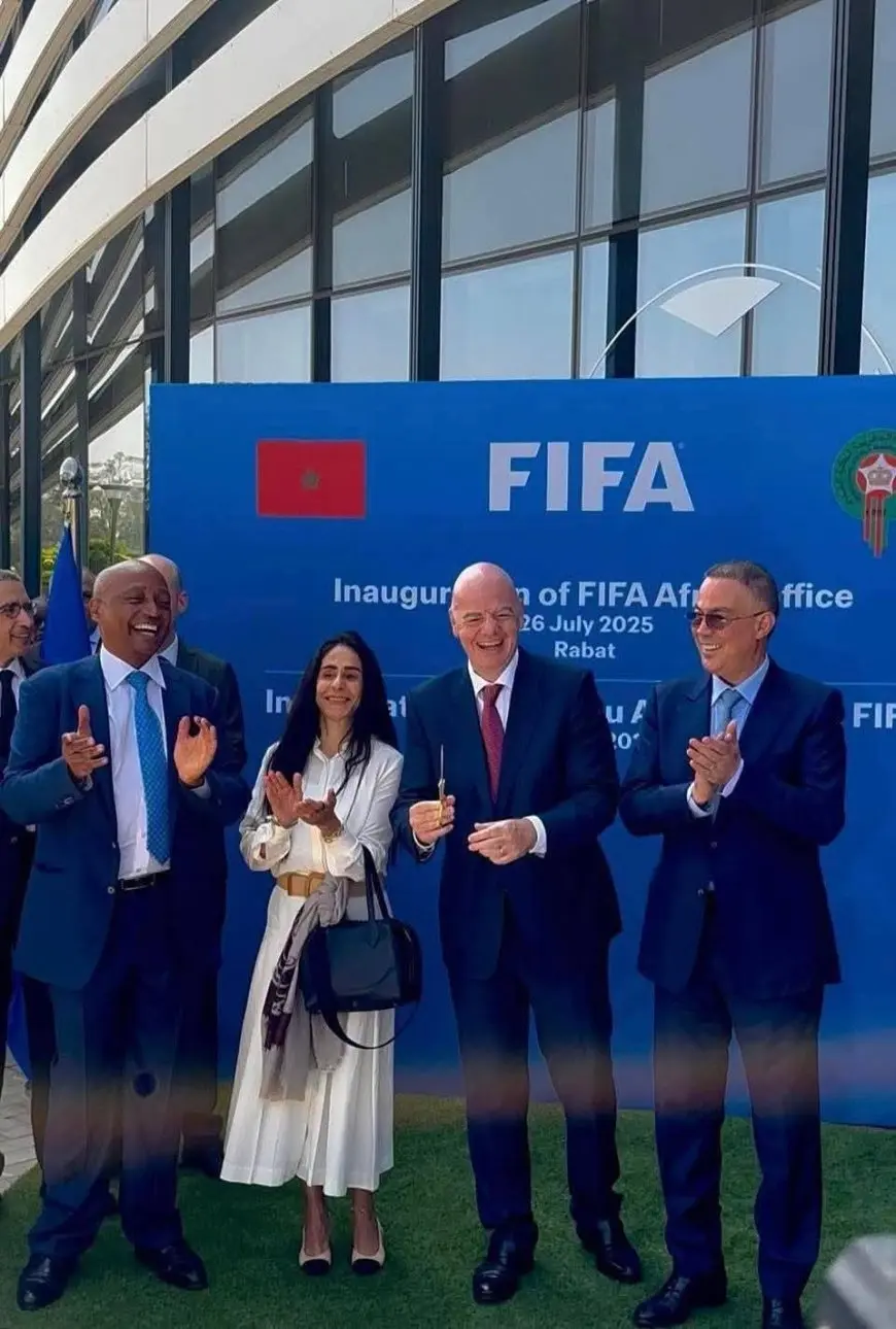“افتتاح مقر تاريخي للفيفا في إفريقيا مع وجود نخبة من الشخصيات البارزة!”