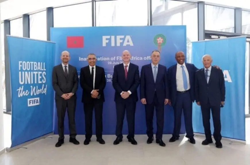 هاني أبو ريدة يبارك للقجع بإفتتاح مقر الفيفا في المغرب: اكتشف الكواليس!