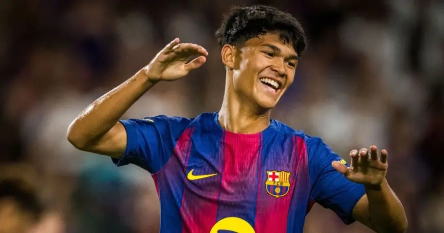 فتى برشلونة يدهش الجميع بعد تسجيل هدفه الأول.. لن تصدق كيف احتفل!