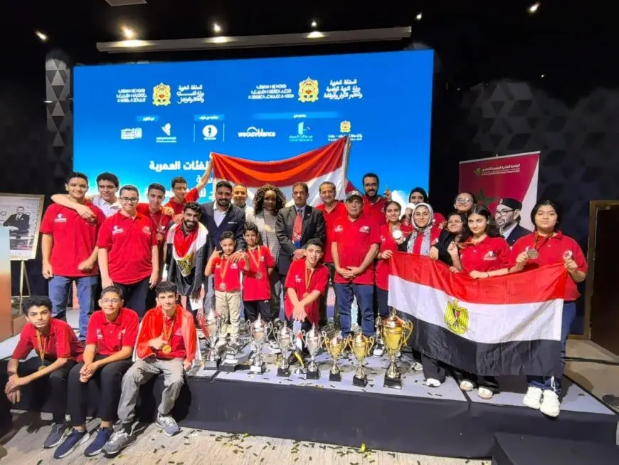 مصر تحقق إنجازاً مثالياً في البطولة العربية للشطرنج بالمغرب بحصد 11 ميدالية ودرع البطولة العام