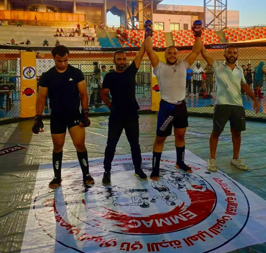 250 لاعبًا يتنافسون في بطولة الجمهورية للفنون القتالية المختلطة