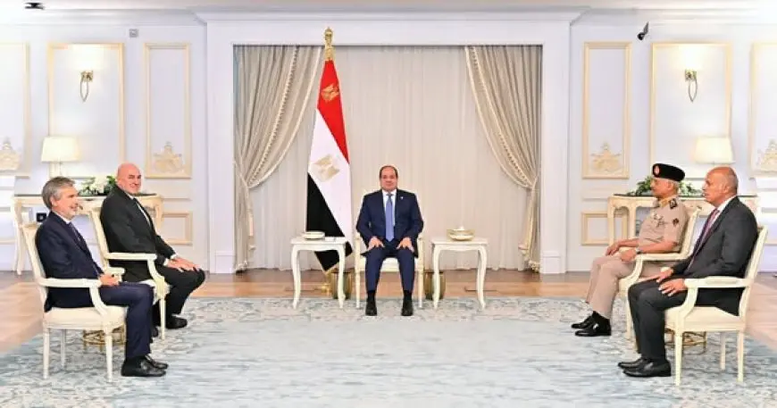 الرئيس السيسي ووزير الدفاع الإيطالي يتباحثان بشأن جهود تحقيق الهدنة في غزة