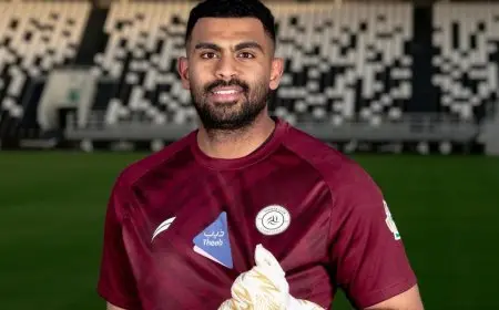 الشباب يضم حارس الاتحاد المحاسنة في صفقة مجانية