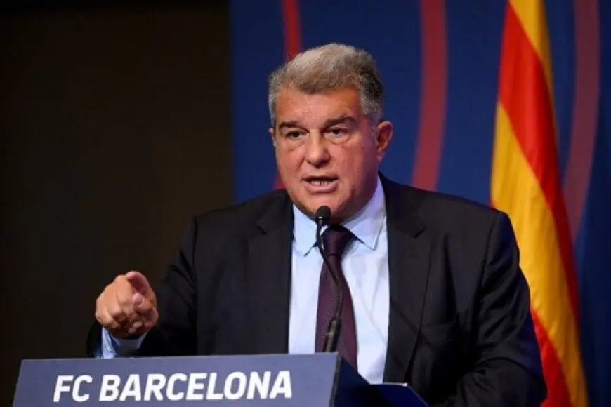 لابورتا يؤكد هدف برشلونة الأول في الموسم الجديد هو تحقيق دوري الأبطال