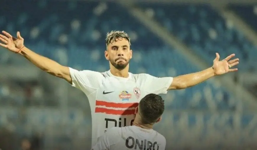 ناصر ماهر يحصد جائزة أفضل لاعب في مواجهة الزمالك وسيراميكا كليوباترا