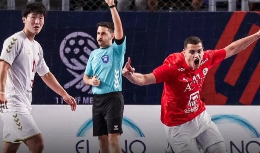 منتخب مصر يحقق انتصاراً ساحقاً على اليابان في مونديال اليد للناشئين