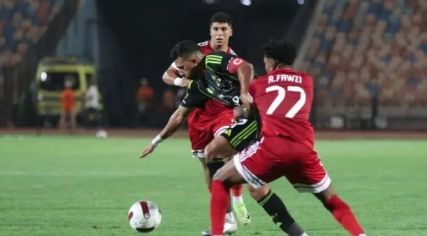 الاهلي ومودرن سبورت ينهيان الشوط الأول بدون أهداف في الدوري