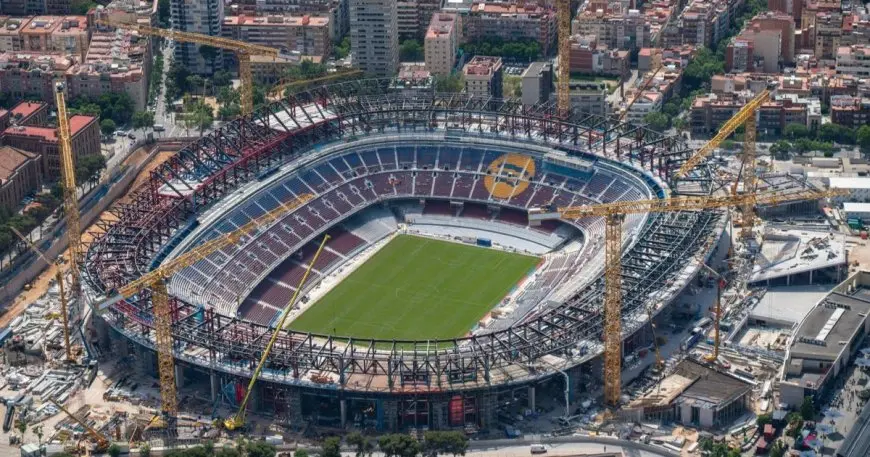 برشلونة يتعرض لانتكاسة جديدة في كامب نو بوجود 200 عيب هندسي