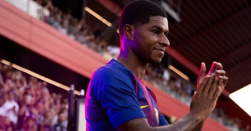 راشفورد يفاجئ جمهور برشلونة بإهدار أغرب فرصة أمام مرمى خالٍ