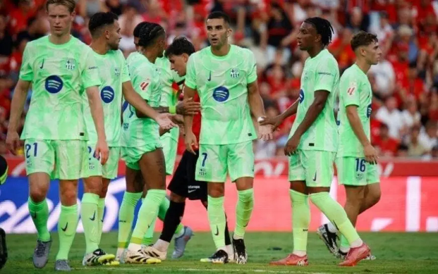 برشلونة يحقق فوزا ساحقا على ريال مايوركا بثلاثة أهداف في الدوري الإسباني