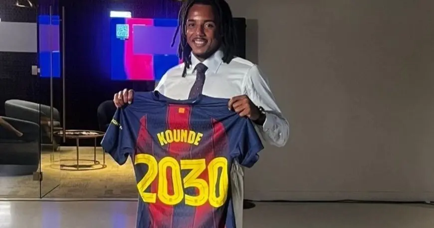 كوندي يكشف عن تفاصيل مثيرة بعد توقيع عقده الجديد مع برشلونة حتى 2030
