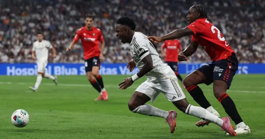 فينيسيوس يشارك بدلاً عن المتوقع ضمن تشكيلة ريال مدريد المفاجئة أمام أوفييدو