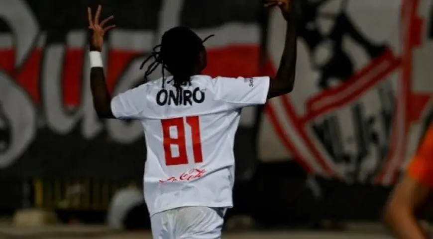 شيكو بانزا يحقق لقب أفضل لاعب في مباراة الزمالك ضد فاركو