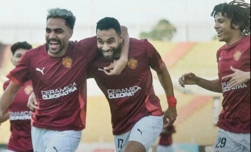 سيراميكا يحقق انتصاراً مثيراً على المقاولون العرب بعشرة لاعبين في الدوري