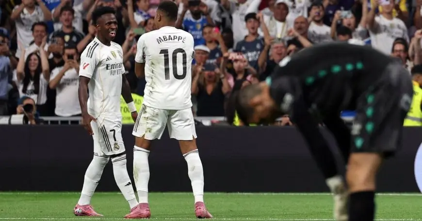 فينيسيوس وترينت يتألقان في تشكيلة ريال مدريد لمواجهة مايوركا في الدوري الإسباني