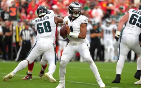 Daniel Jones Leads Colts’ Undefeated Run While NFL Fans Gear Up for Bucs Game Today and Eagles Game Live