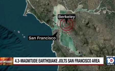 Strong 4.3 Berkeley Earthquake Rattles Bay Area Residents Awake: What We Know About the San Francisco Earthquake Threat