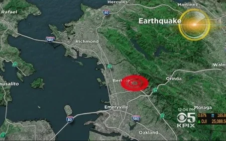 Earthquake Now San Francisco: Strong Tremor Jolts Bay Area Residents and Sparks Fears of Aftershocks